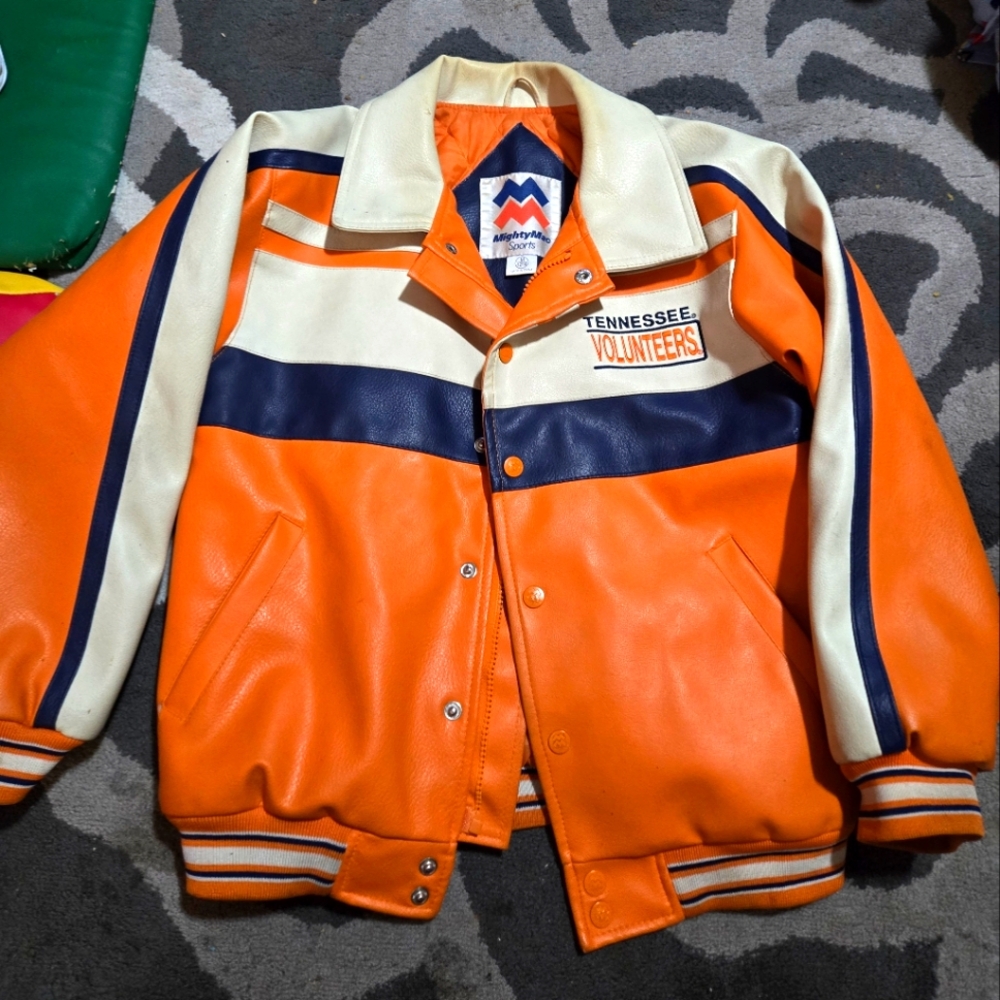 Vintage boys UT leather jacket